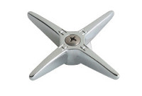 Chicago 634-COLDJKCP 3" Metal Cross Handle w/ Cold Index