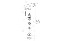 Chicago 709-CP Glass Filler Parts Breakdown