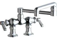 Chicago 772-DJ13ABCP Hot and Cold Water Sink Faucet