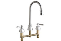 Chicago 786-369ABCP Concealed Hot and Cold Water Sink Faucet