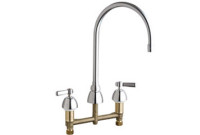Chicago 786-GN8AE3-369XKAB Concealed Hot and Cold Water Sink Faucet