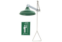 Haws 8122 Drench Shower with AXION MSR Showerhead