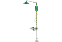 Haws 8309WC AXION MSR Barrier-Free Combination Drench Shower & Eye/Face Wash