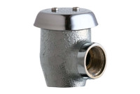 Chicago 892-ABRCF Rough Chrome Atmospheric Vacuum Breaker 1/2"