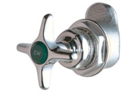 Chicago 914-ABCP Right-Hand 45° Angle Control Valve