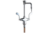 Chicago 930-317CP Combination Hot & Cold Water Fitting