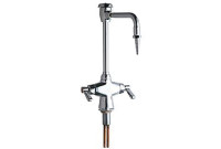 Chicago 930-369CP Combination Hot & Cold Water Fitting