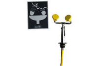 Chicago 9305-NF Deck-Mounted Dual Outlet Drench Hose (Discontinued)