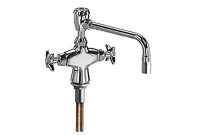 Chicago 931-VBE3-2CP Combo Hot & Cold Water Faucet