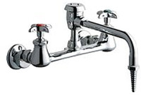 Chicago 940-VBE7WSLCP Combo Hot & Cold Water Faucet