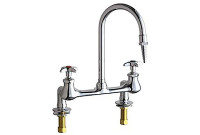 Chicago 946-CP Combo Hot & Cold Water Faucet
