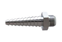 Chicago E7TCJKCP Laboratory Serrated Hose Nozzle w/ Check Valve