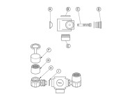 Guardian G1100 Faucet Mounted Eyewash Parts Breakdown