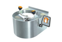 Guardian G1813 Wall-Mounted Eyewash (with Stainless Steel Receptor and Stainless Steel Skirt)