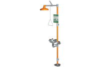 Guardian G1909 Combination Drench Shower & Eye/Face Wash (with Stainless Steel Receptor)