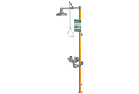 Guardian G1991 Stainless Steel Combination Drench Shower & Eyewash