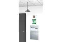 Guardian GBF2150 Recessed Combination Drench Shower & Eye/Face Wash (with Drain Pan)