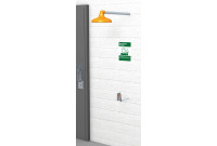 Guardian GFR1205 Freeze-Resistant Horizontally-Mounted Drench Shower (with Plastic Showerhead)