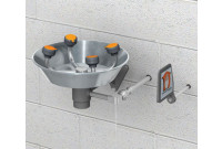 Guardian GFR1724 Freeze-Resistant Wall-Mounted Eye/Face Wash (with Stainless Steel Receptor)