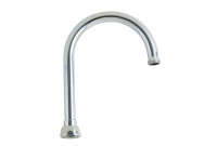 Chicago GN2AH8JKABCP 5-1/4" Rigid / Swing Gooseneck Spout 