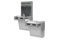 Halsey Taylor HydroBoost HTHB-HACDBL-WF-PV Filtered NON-REFRIGERATED Dual Drinking Foutnain with Bottle Filler