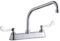 Elkay LK810HA10T4 8" Centerset Deck Mount Faucet