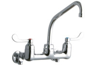 Elkay LK940HA08T4S 8" Centerset Wall Faucet