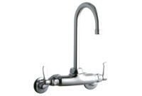 Elkay LK945GN05L2T Wall Mount Faucet, 3"-8" Adjustable  Centers