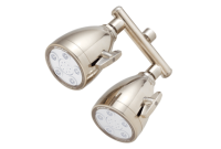Speakman S-2222-BN 5-Jet Anystream 2000 Dual Showerhead - Brushed Nickel (Discontinued)