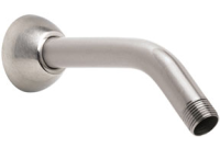Speakman S-2500-SN 7" Brass Arm & Flange w/ 1/2" MNPT Inlet & Outlet - Brushed Nickel