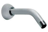 Speakman S-2500 7" Brass Arm & Flange w/ 1/2" MNPT Inlet & Outlet - Polished Chrome