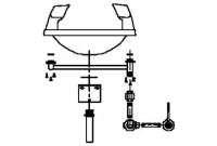 Speakman SE-403 Wall-Mounted Eye/Face Wash (Discontinued)