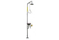 Speakman SE-625-ADA-SS Stay-Open Stainless Steel Combination Drench Shower & Eye/Face Wash