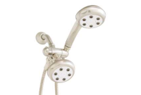 Speakman VS-222620-BN Combination Handheld & Fixed Showerhead w/ 3-way Diverter Bracket - Brushed Nickel
