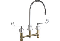Chicago 201-AGN8AE3-319AB E-Cast Concealed Kitchen Sink Faucet