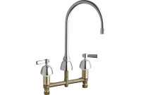 Chicago 201-AGN8AE3VPAABCP E-Cast Concealed Kitchen Sink Faucet