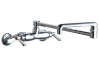 Chicago 445-DJ18ABCP Hot and Cold Water Sink Faucet