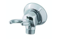 T&S Brass B-0104 Hook, Wall Hook Outlet, 3/4-14 Male Hose Thread On Outlet