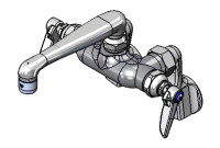 T&S Brass B-0235-01 Double Pantry Faucet