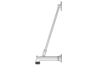 T&S Brass B-0671-POL Service Sink Outlet