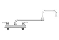 T&S Brass B-1132 Workboard Faucet