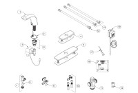Zurn Z6956-XL Cumberland Faucet Parts Breakdown