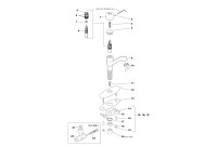 Symmons S-72/S-74 Faucet Parts Breakdown