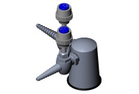 T&S Brass BL-4210-02 Lab Turret