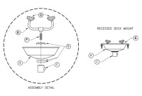 Recessed Deck Mount