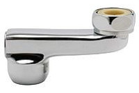 Chicago RCJKABCP 2-1/2" Offset Supply Arm with Integral Check and Shut-off Stop  with 1/2" NPT Female Thread Inlet
