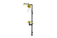 Bradley S19-310PVC Combination Drench Shower & Eye/Face Wash