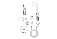 Sloan SF-2200/2250 Faucet Parts Breakdown