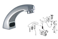 Zurn Z6914 AquaSense Faucet Parts Breakdown