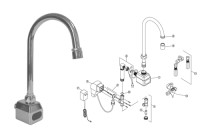 Zurn Z6922 AquaSense Faucet Parts Breakdown